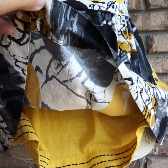 Anthropologie Viola Sleeveless Peplum Top Size 2. - Picture 6 of 7